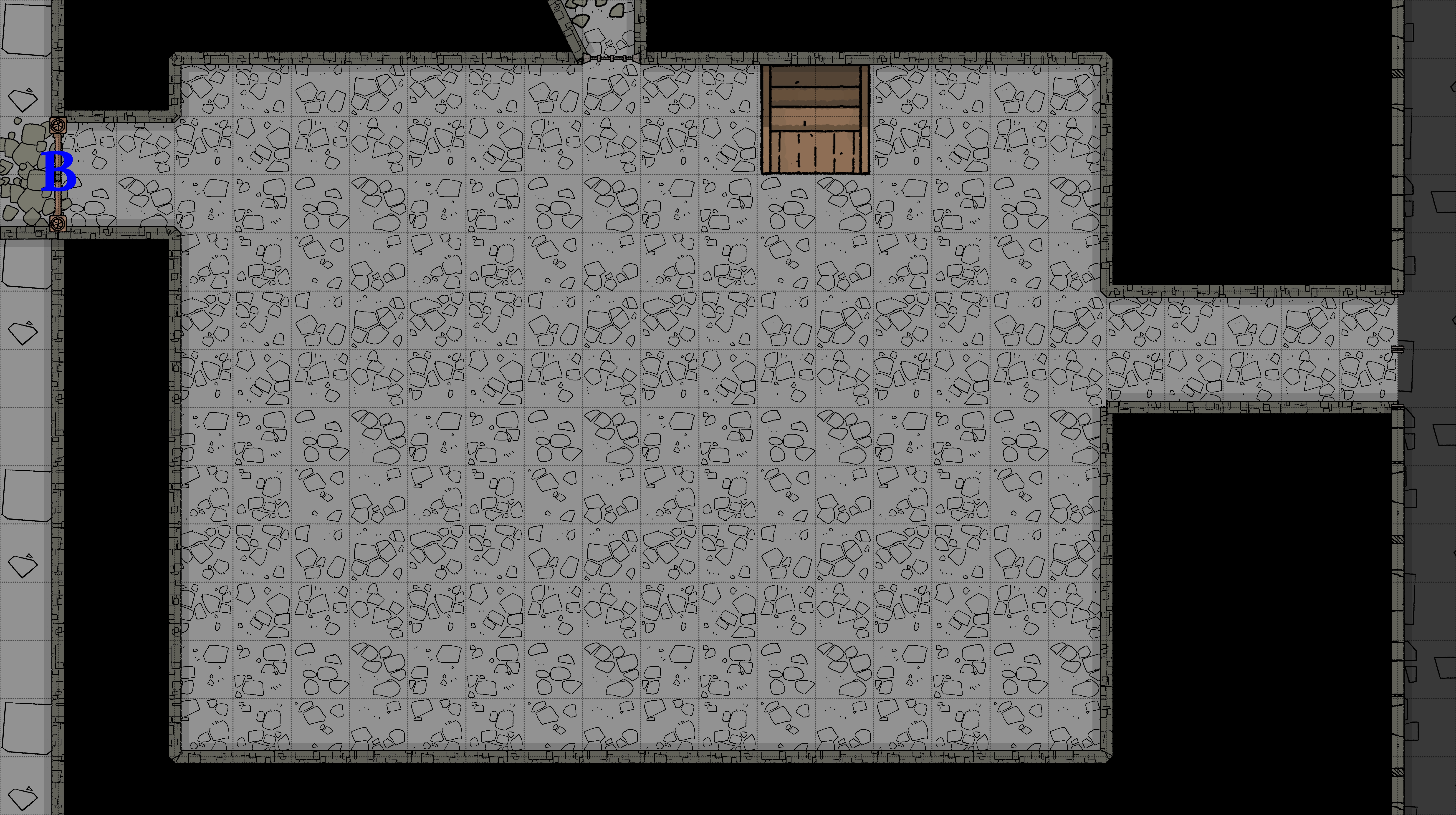 Staff Basement Entrance