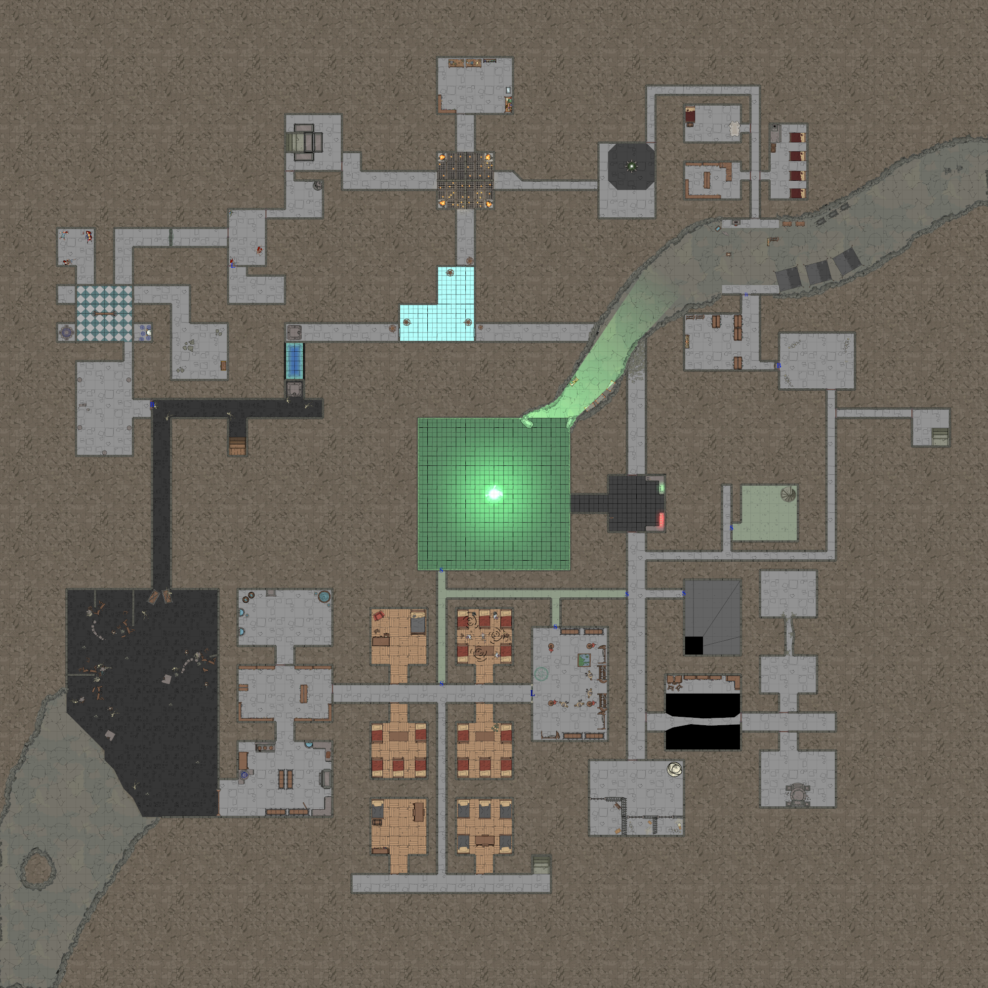 Megadungeon Basement 1 Map