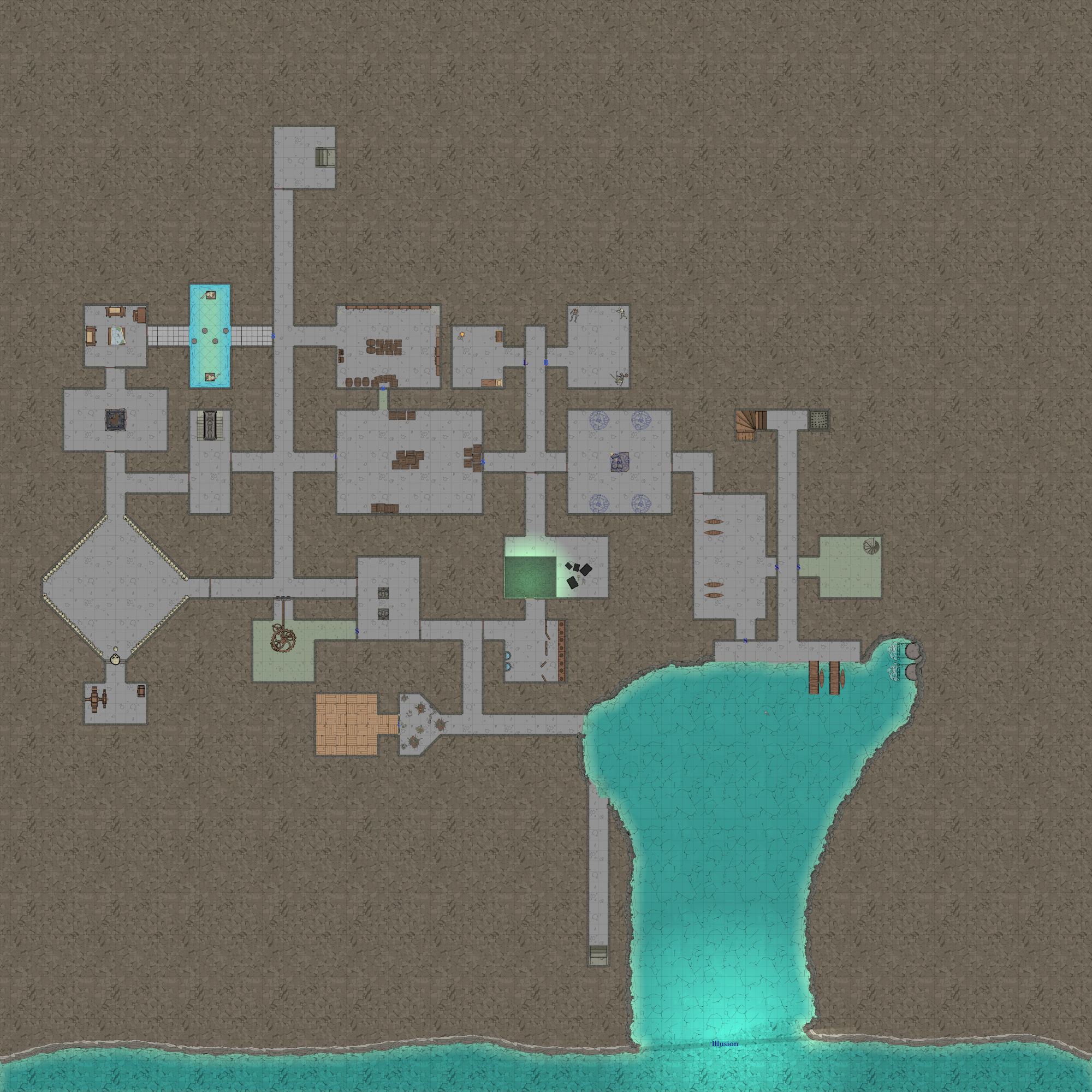 Megadungeon Basement 2 Map