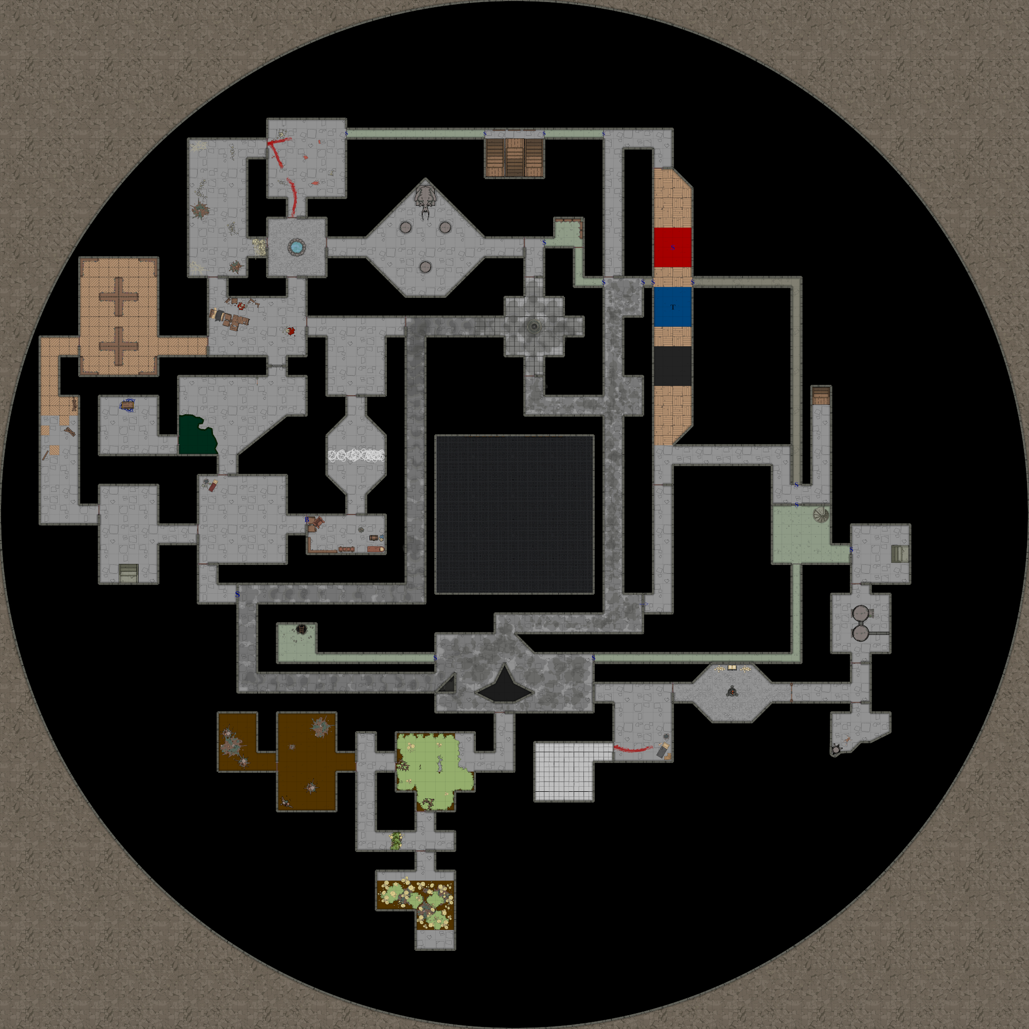 Megadungeon Floor 2 Map