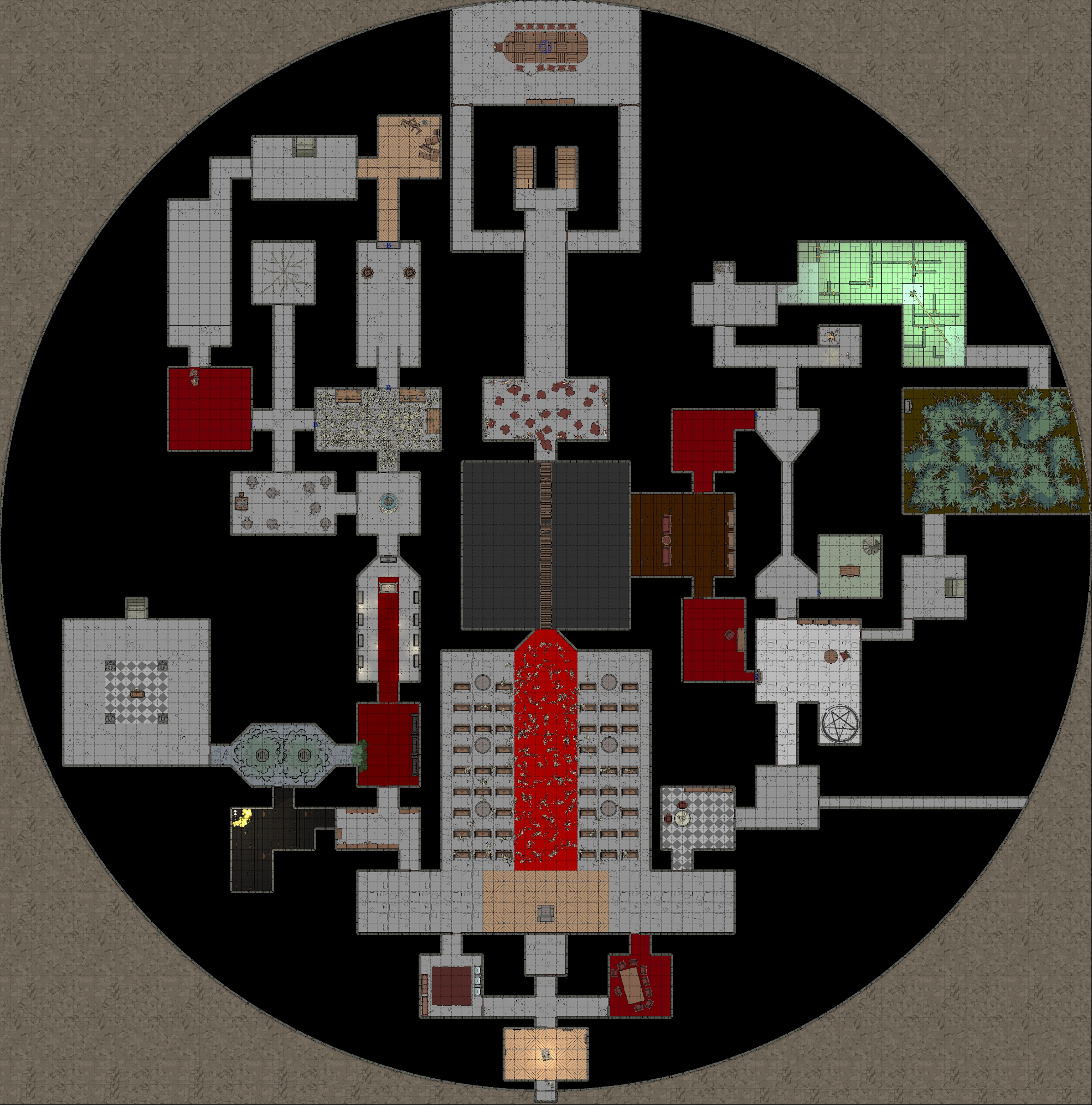 Megadungeon Floor 3 Map