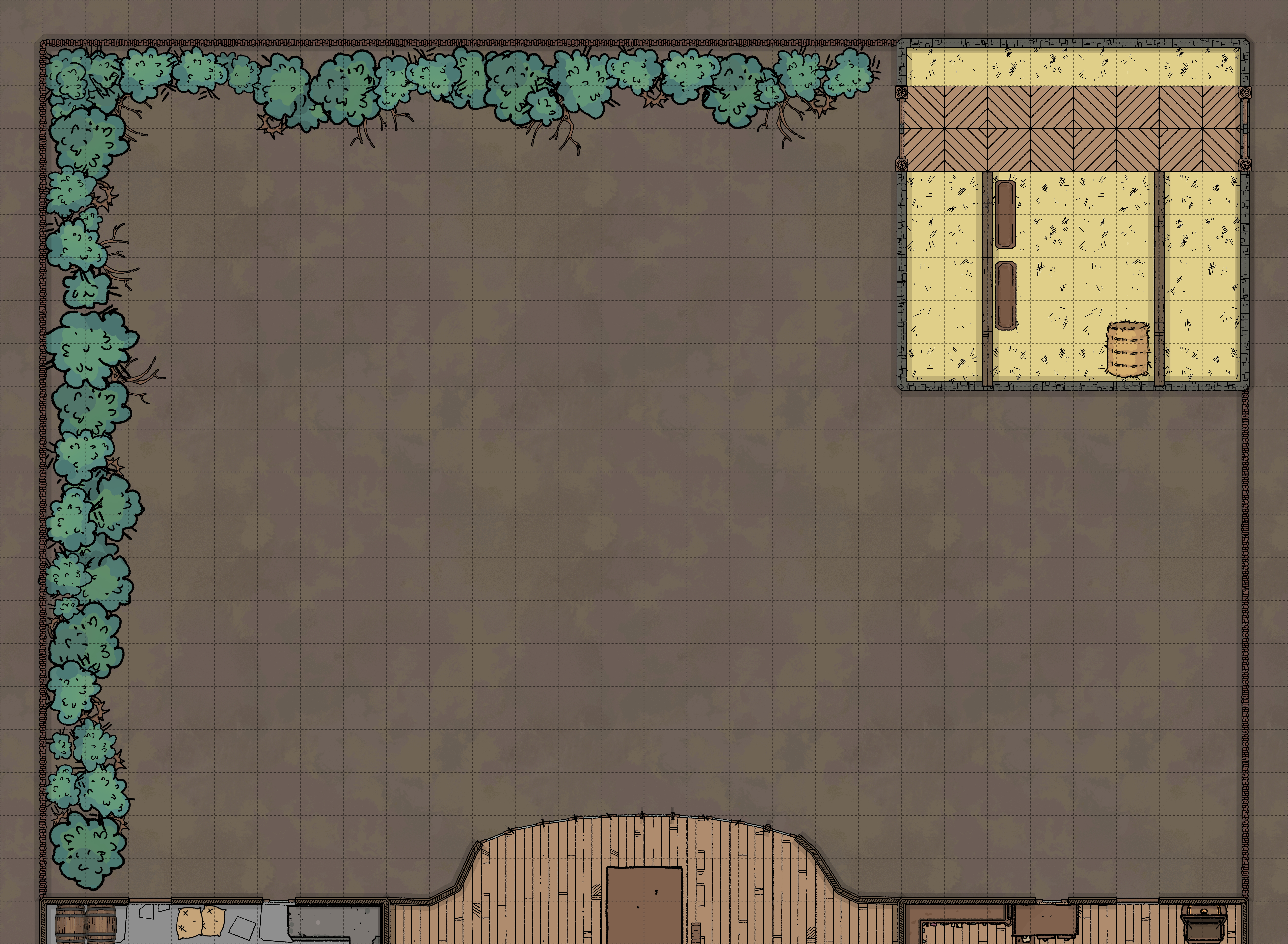 Courtyard and Kennel